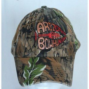 Arizona Bow Hunter Hunting Camouflage Ball Cap Trucker Hat Adjustable